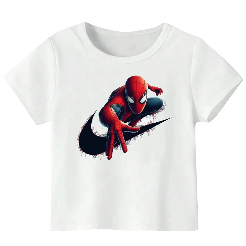 تی‌شرت آستین کوتاه پسرانه مدل مردعنکبوتی کد W401