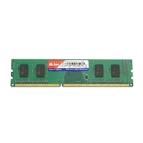 رم دسکتاپ DDR3 تک کاناله 1600 مگاهرتز CL11 ام تک مدل PC3-12800 ظرفیت 2 گیگابایت