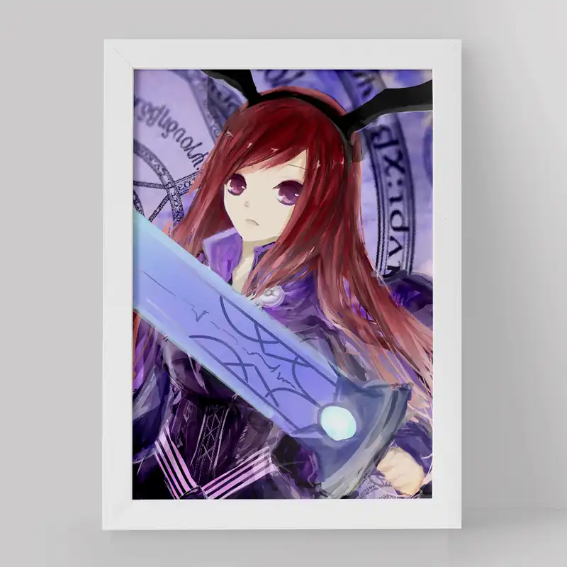 تابلو خندالو مدل ارزا انیمه فری تیل کد 16518