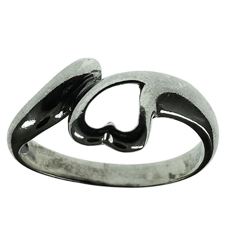 انگشتر نقره زنانه سلین کالا مدل قلب کد 184