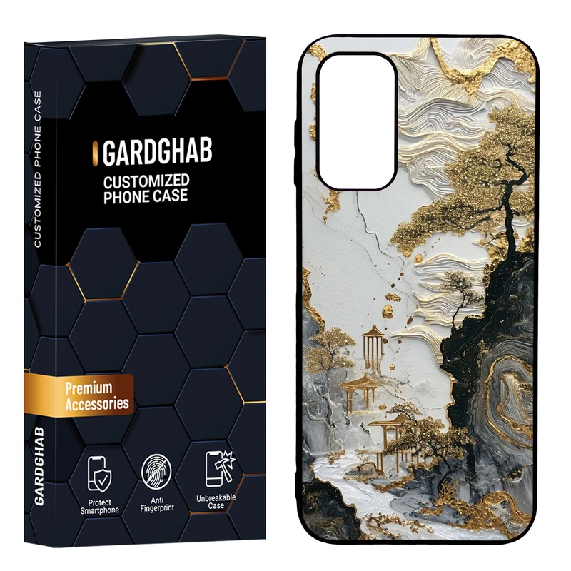 کاور گارد قاب مدل هنری مناسب برای گوشی موبایل سامسونگ Galaxy A14