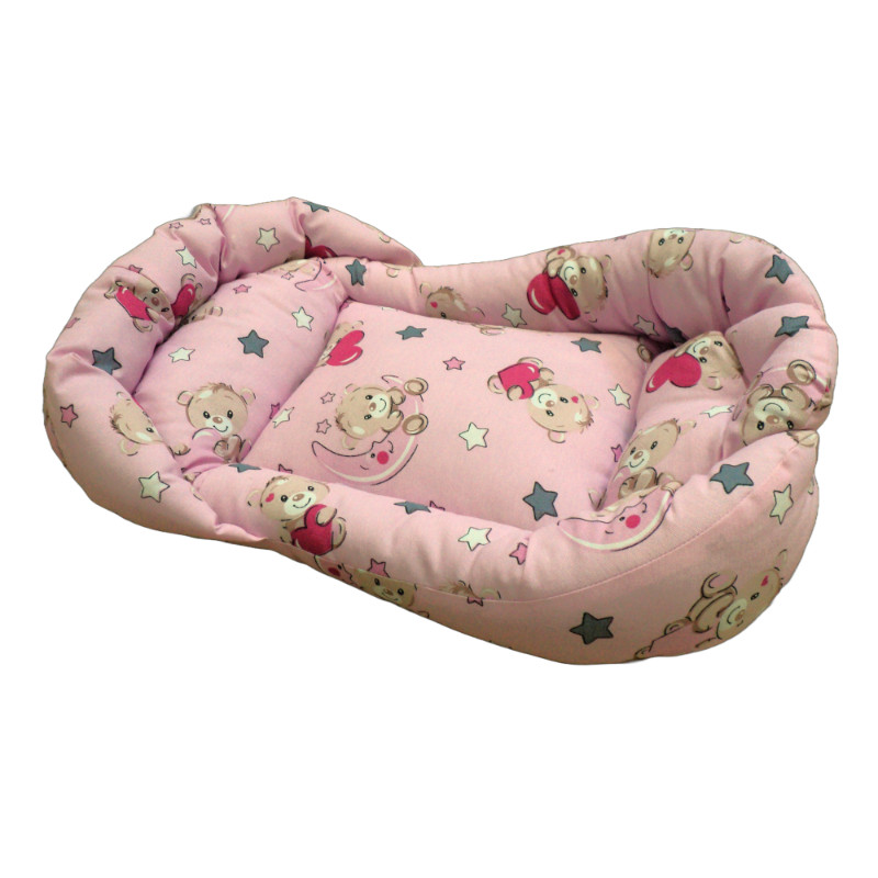 آغوشی مدل بچه خرس خندان و ماه و ستاره و قلب کد 8138