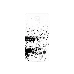 MAHOOT Abstract Ink Art Cover Sticker for Samsung Galaxy S5