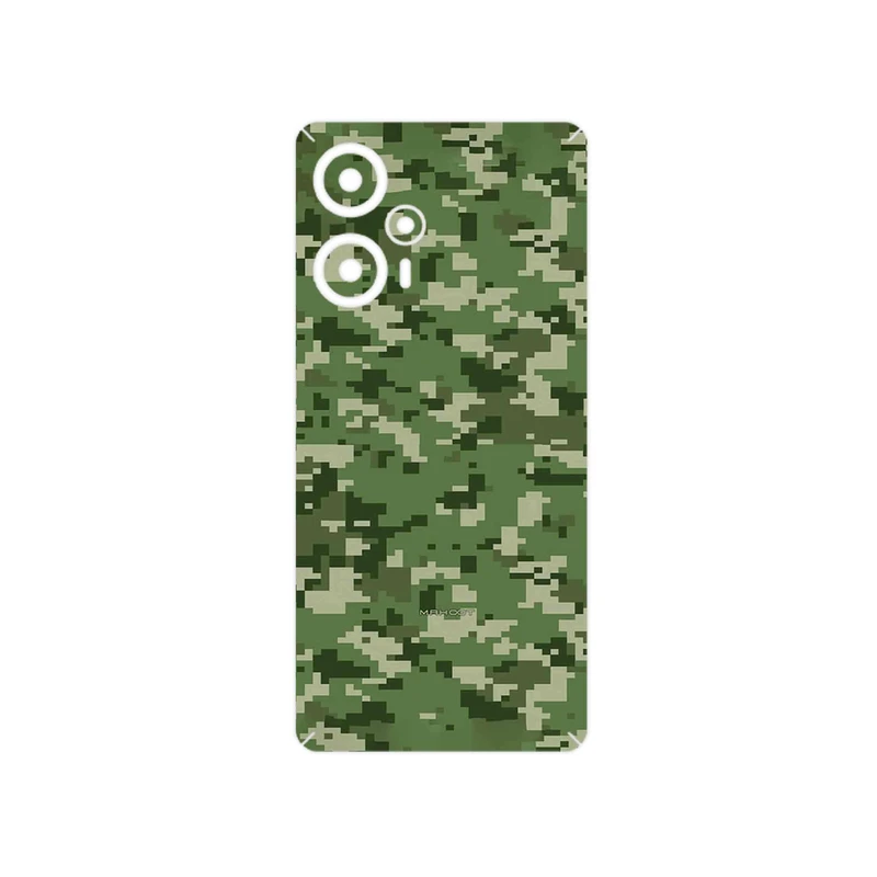 برچسب پوششی ماهوت مدل Army_Green_Pixel مناسب برای گوشی موبایل شیائومی Poco F5