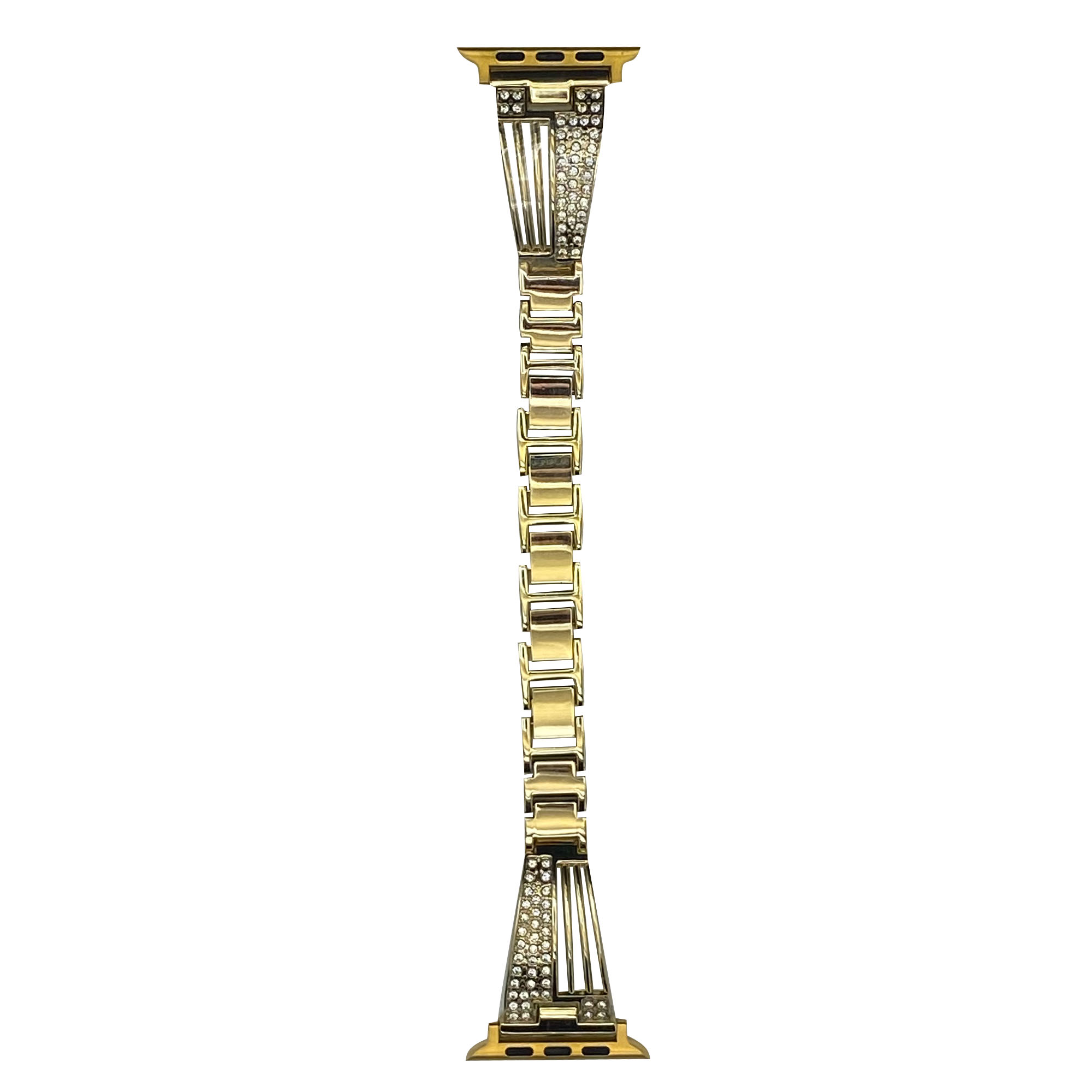 بند طرح نگین دار مدل LUX88 مناسب برای اپل واچ 42/44 میلی متری