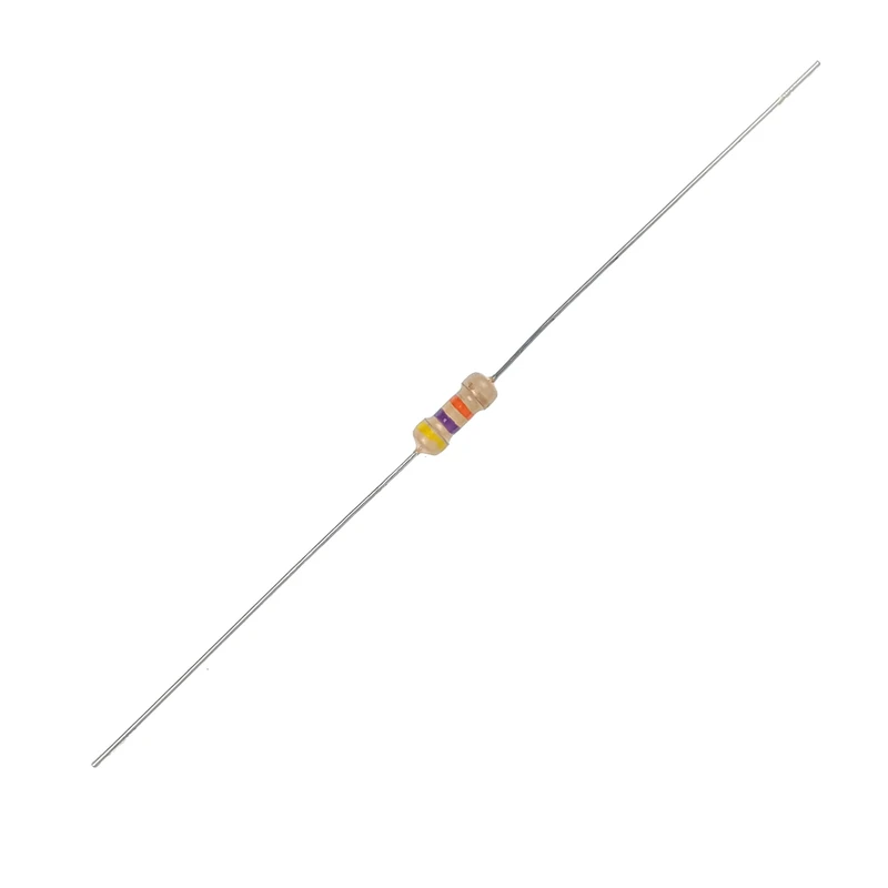 مقاومت 47 کیلو اهم 1/4 وات کد 666 بسته 60 عددی