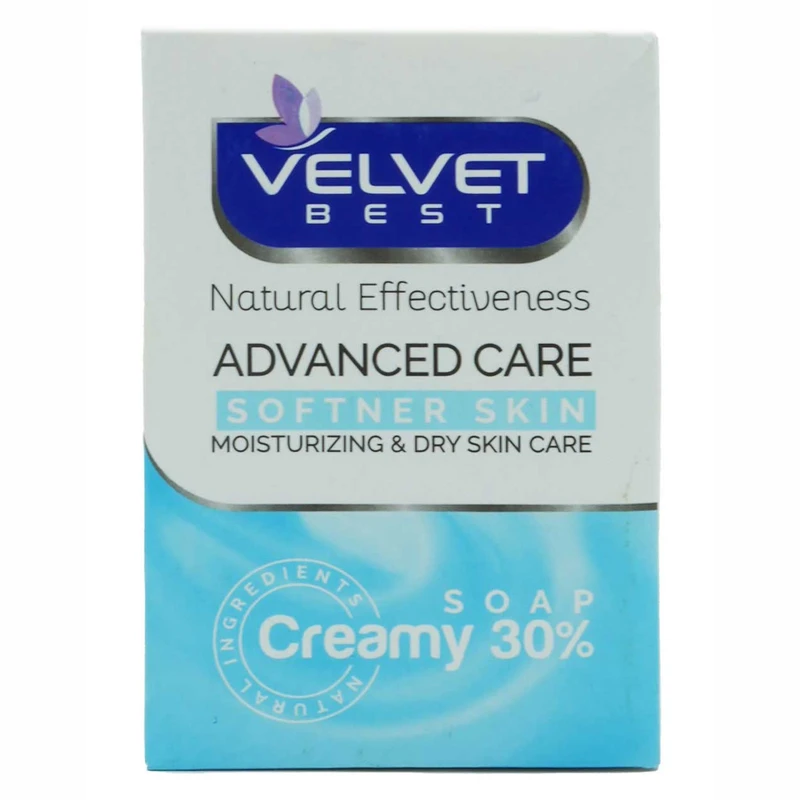 صابون شستشو صورت ولوت بست مدل کرم دار مناسب برای پوست خشک و حساس وزن 100 گرم