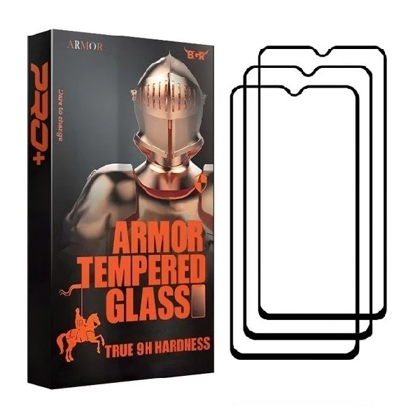 محافظ صفحه نمایش آرمور مدل FL مناسب برای گوشی موبایل شیائومی Redmi Note 8 pro بسته 3 عددی