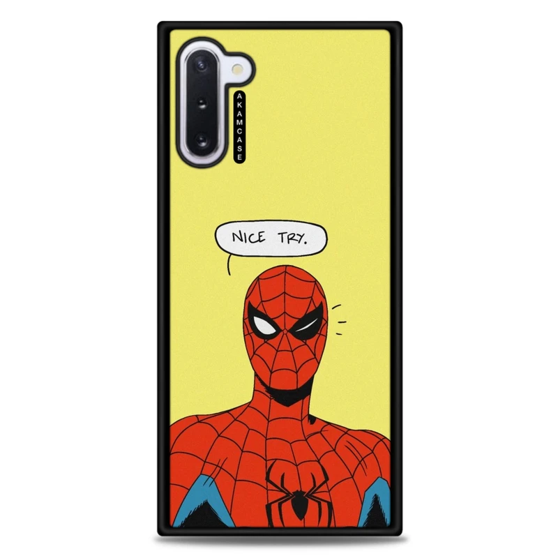 کاور آکام مدل AMC-WSGN10-SPIDER MAN10 مناسب برای گوشی موبایل سامسونگ Galaxy Note 10