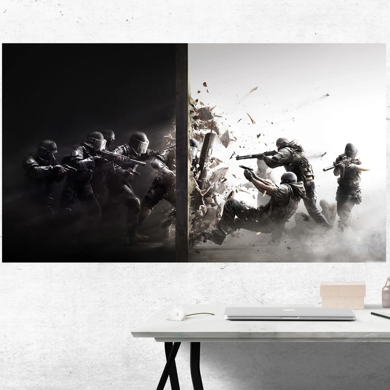 تابلو شاسی مدل گیمینگ طرح پوستر بازی کالاف دیوتی موبایل call of duty کد 1092