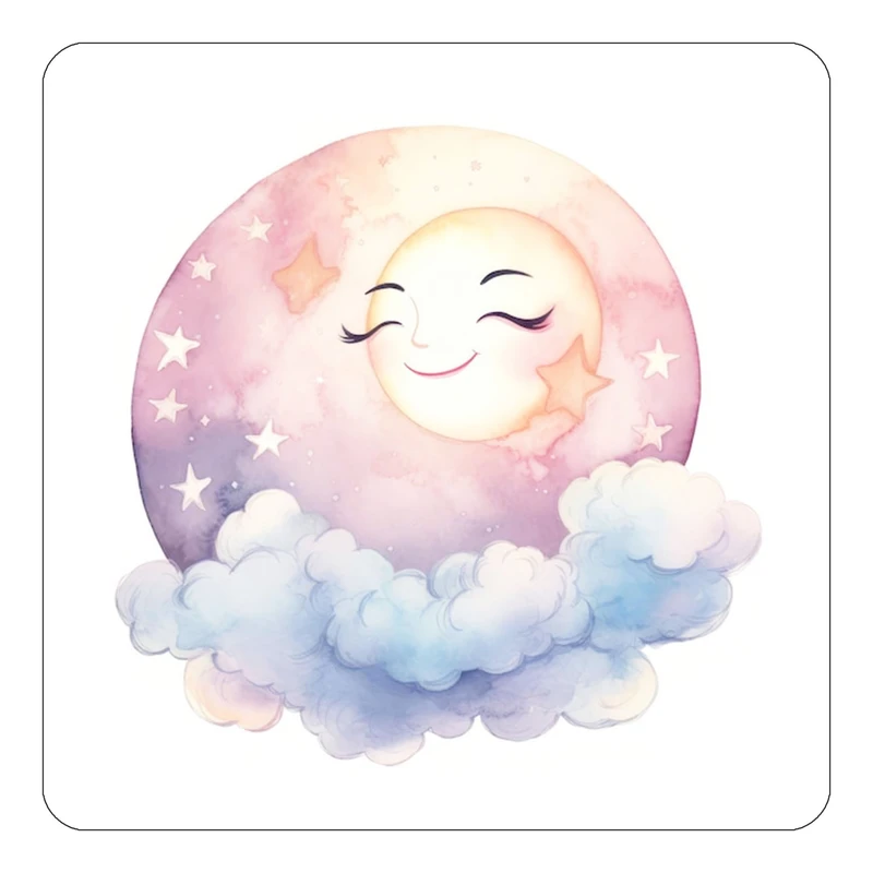 مگنت کاکتی طرح ماه و ستاره مدل mp51815