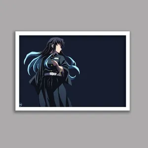 تابلو مدل انیمه شیطان کش Demon Slayer کد LA-G10451