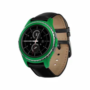 برچسب ماهوت طرح Matte-Green مناسب برای ساعت هوشمند سامسونگ Galaxy Gear S2 Classic
