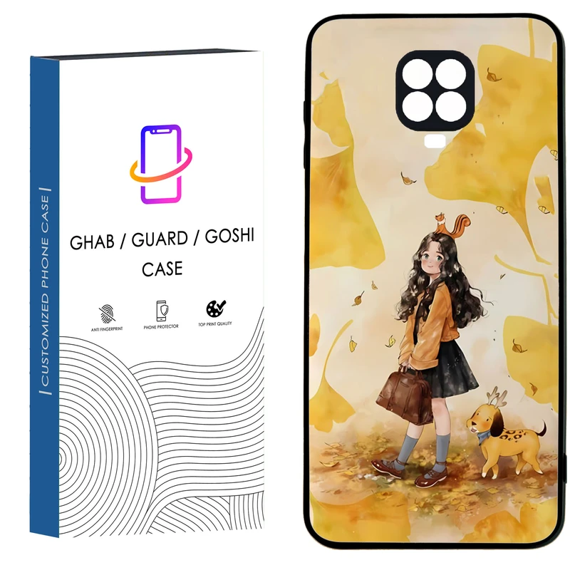کاور قاب گارد گوشی طرح دخترانه کد 53 - TPU مناسب برای گوشی موبایل شیائومی Redmi Note 9s / Note 9 pro