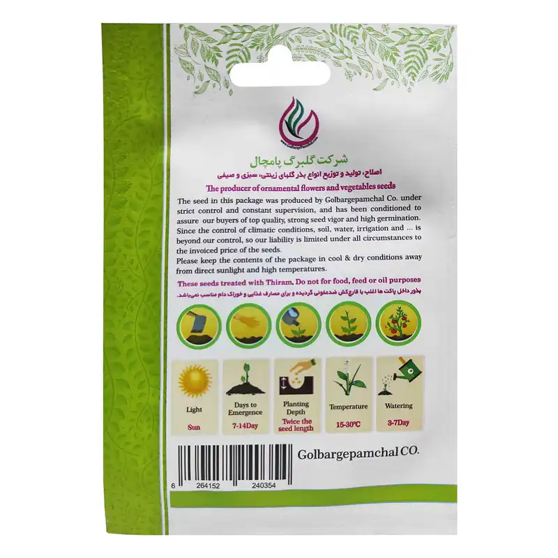 بذر گل شب بو قرمز جی پی سید کد GPB21