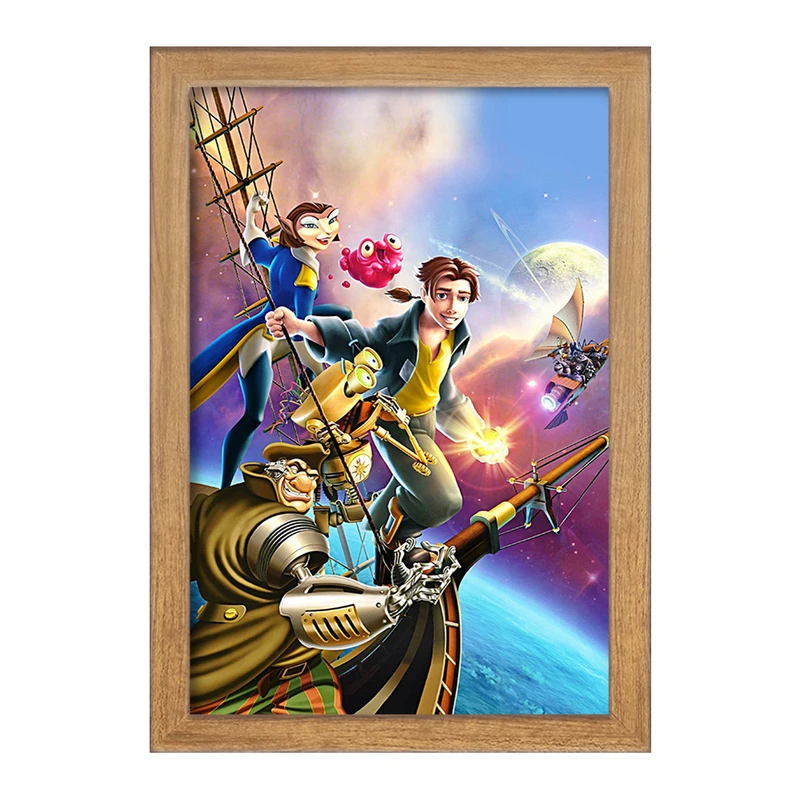 تابلو خندالو مدل انیمیشن سیاره گنج Treasure Planet  کد 13760