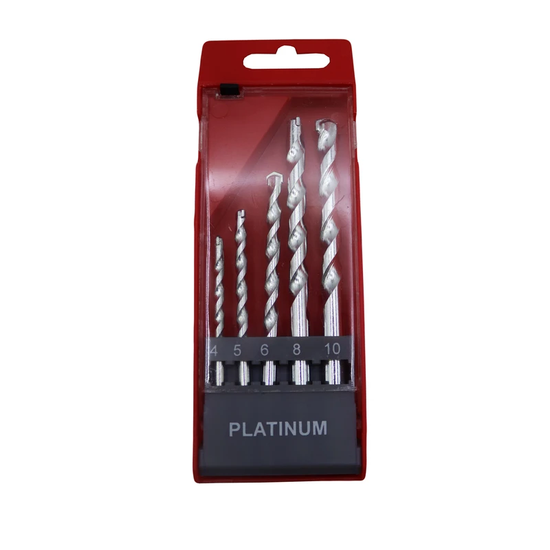 مته اماسه پلاتینیوم مدل YP-4-5-6-8-10MM مجموعه 5 عددی 