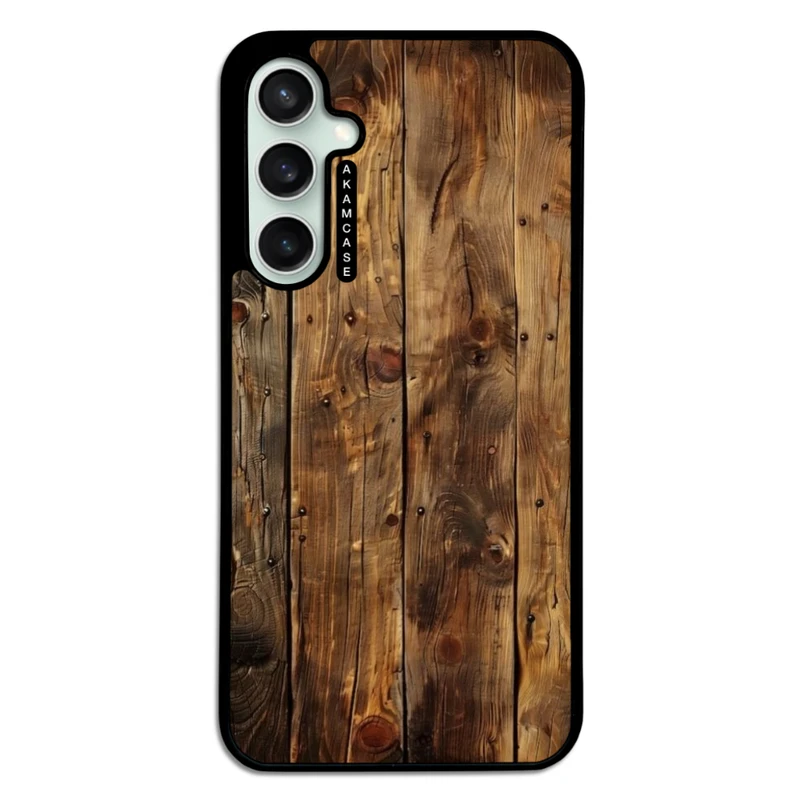 کاور آکام مدل AMC-WSGS23FE-WOOD-20 مناسب برای گوشی موبایل سامسونگ Galaxy S23 FE