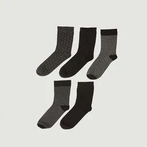 جوراب مردانه ال سی وایکیکی مدل W1EL19Z8 مجموعه 5 عددی