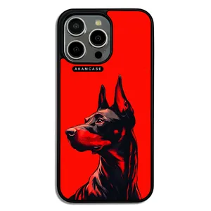 AKAM AMC-WA15PROMAX-DOGS-6 Cover For Apple iPhone 15 Pro Max