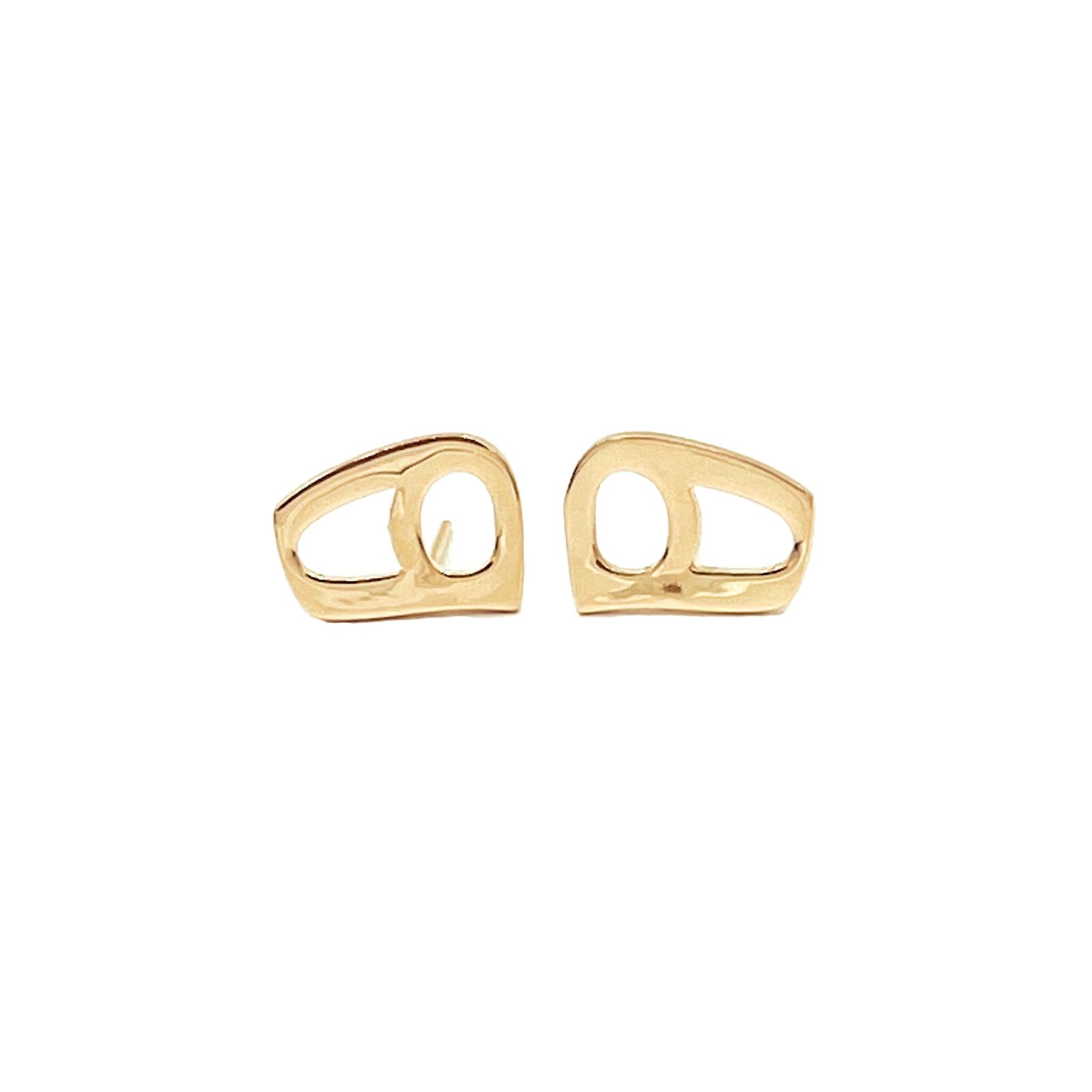 گوشواره طلا 18 عیار زنانه مدل ه کد Es5116 -  - 1