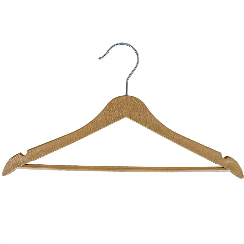 چوب لباسی نوزادی مدل افرا طرح چوب بسته 12 عددی