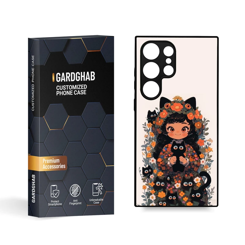 کاور گارد قاب مدل دخترانه مناسب برای گوشی موبایل سامسونگ Galaxy S24 Ultra