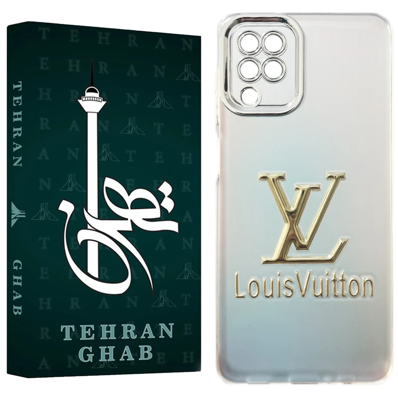 کاور تهران قاب مدل LUX طرح LV مناسب برای گوشی موبایل سامسونگ Galaxy A12 / M12