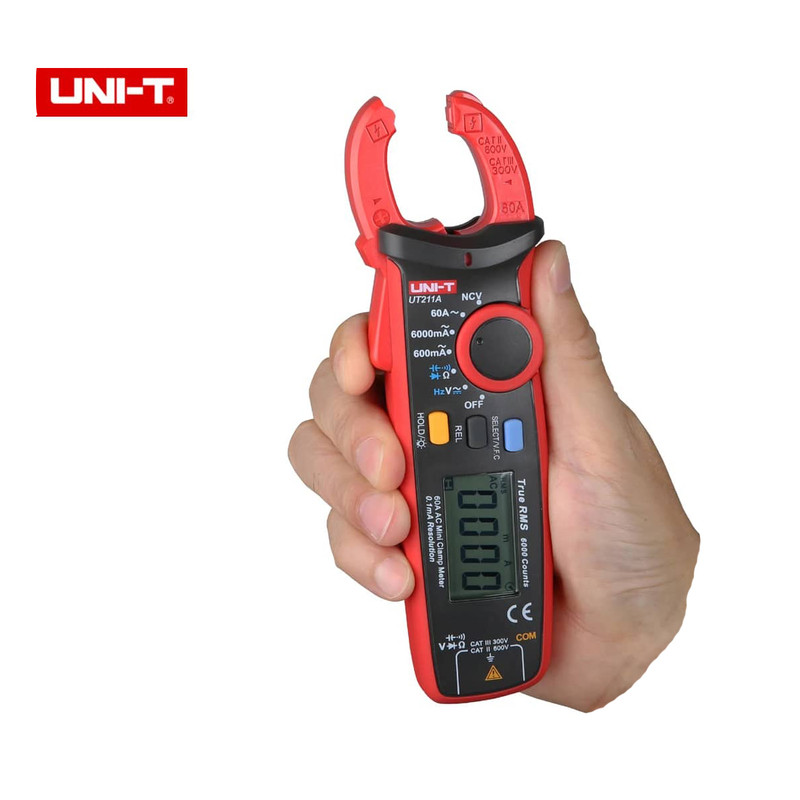 کلمپ آمپر متر یونی-تی مدل 211A کلمپ آمپر متر یونی-تی مدل 211A