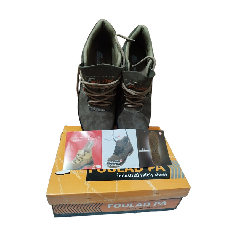 پوتین ایمنی فولاد پا مدل NEW Z4 پوتین ایمنی فولاد پا مدل NEW Z4