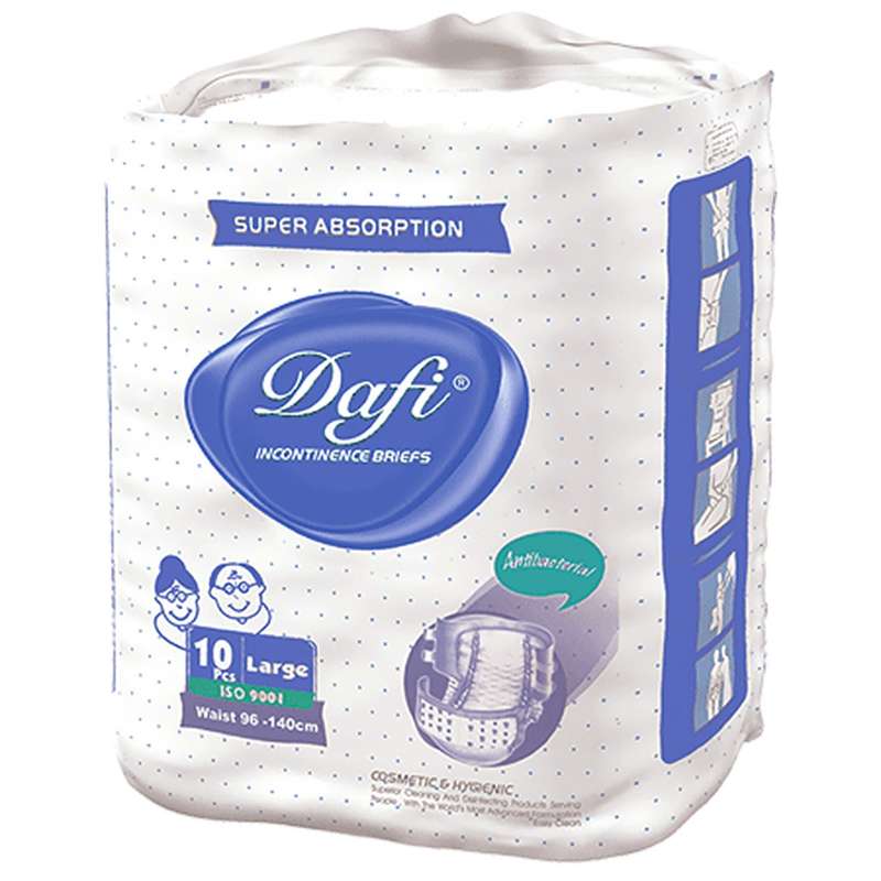 پوشک بزرگسال دافی مدل Large بسته 10 عددی