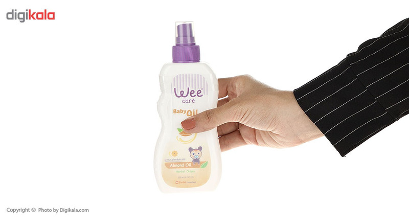 روغن بچه وی مدل Almond Oil حجم 200 میلی لیتر
