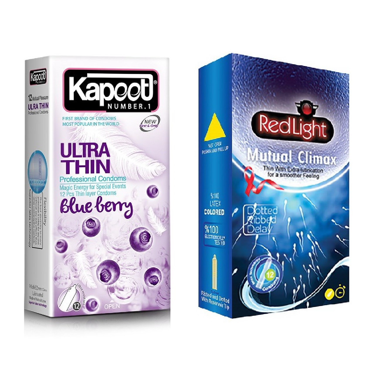 پک کاندوم مدل Climax Thin مجموعه دو عددی