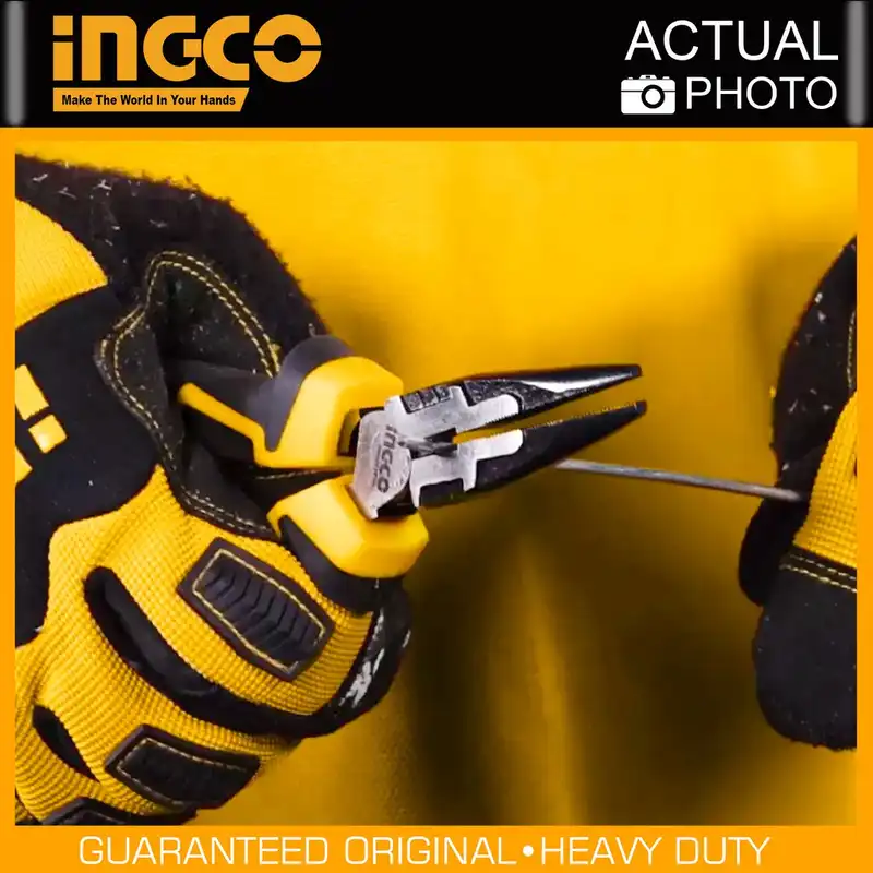 انبر دم باریک اینکو مدل HHLNP-28160 سایز 6 اینچ