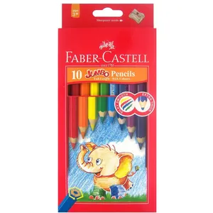 Faber-Castell Jumbo 10 Color Pencil