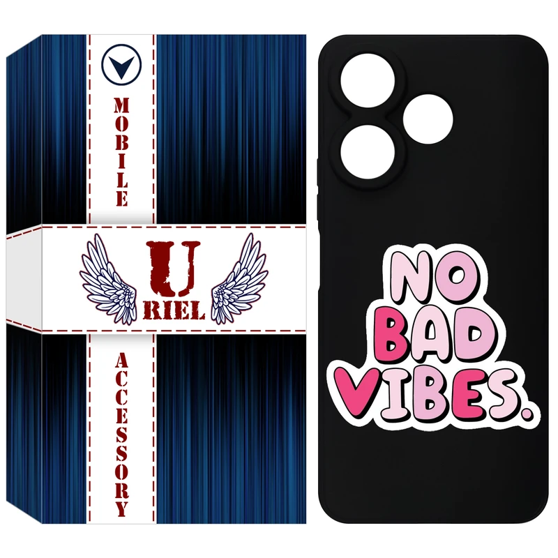 کاور یوریل مدل KSH کد 92 طرح انرژی مثبت مناسب برای گوشی موبایل شیائومی Redmi 13x