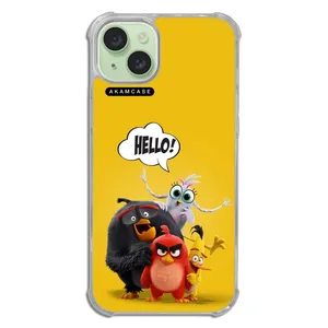 AKAM AMCWTA15PLUS-ANGRY BIRDS17 Cover For Apple iPhone 15 Plus