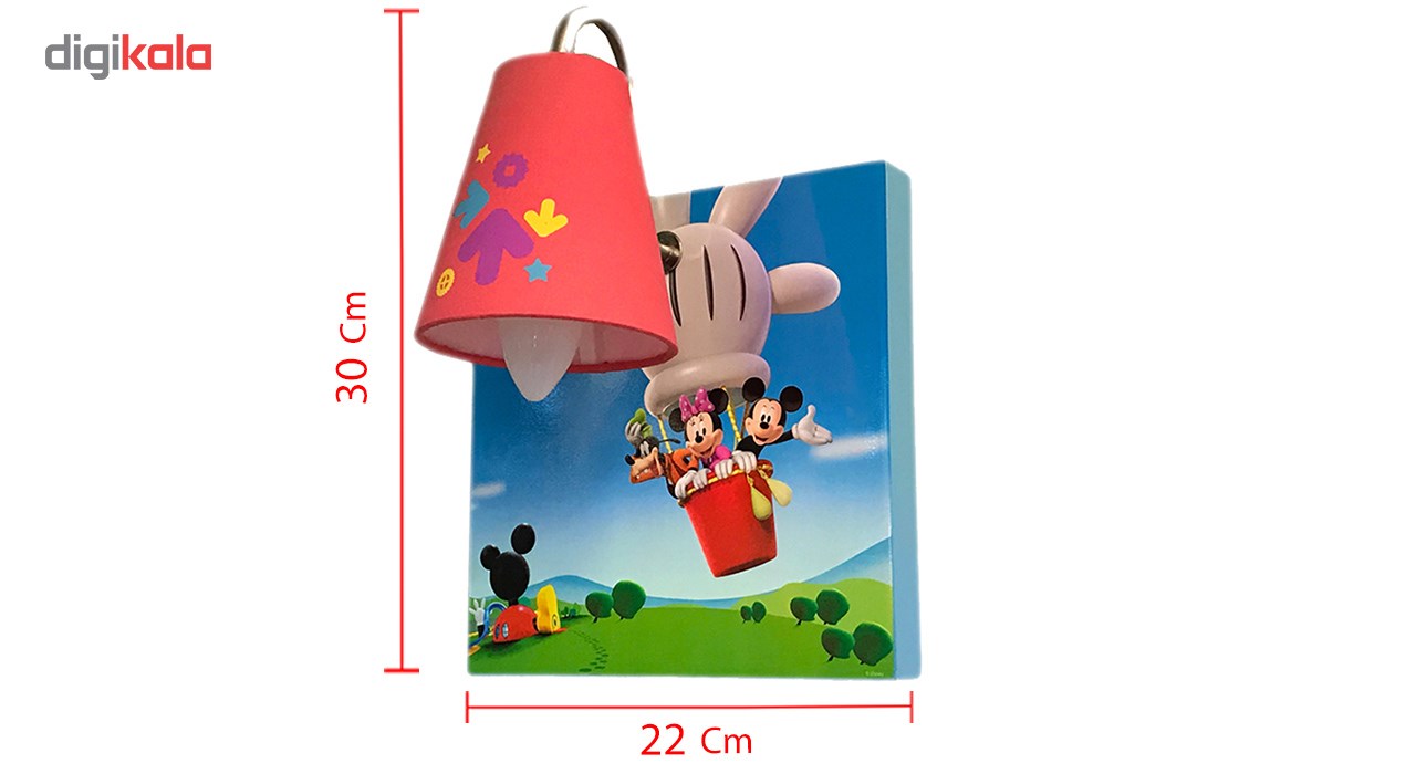 چراغ دیوارکوب دکوفان مدل Mickey Mouse 2