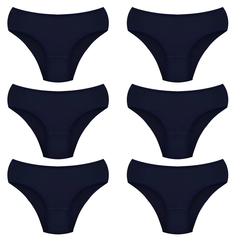 شورت زنانه ماییلدا مدل 4830 رنگ سرمه ای بسته شش عددی