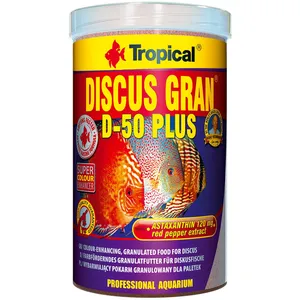 Tropical Discus Gran D-50 Plus Fish Food 440g