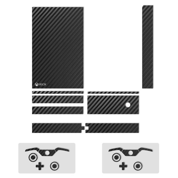 برچسب ماهوت مدلBlack Carbon-fiber Texture مناسب برای کنسول بازی Xbox One برچسب ماهوت مدلBlack Carbon-fiber Texture مناسب برای کنسول بازی Xbox One