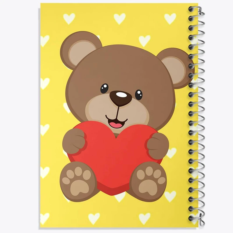 دفتر لیست خرید 50 برگ خندالو طرح عاشقانه کد 1867