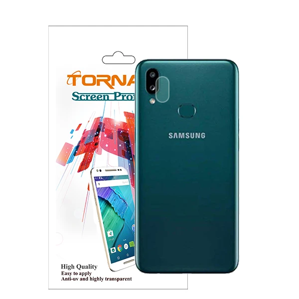 محافظ لنز دوربین TPU مدل پرچسب مناسب برای گوشی موبایل سامسونگ Galaxy A10s
