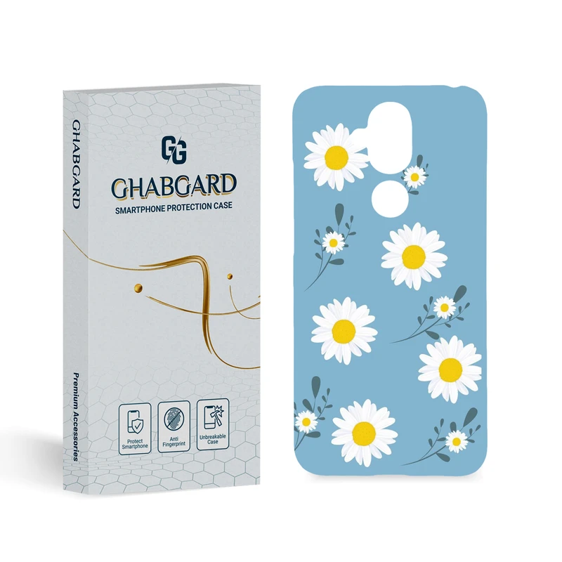 کاور قاب گارد مدل گل مناسب برای گوشی موبایل نوکیا 8.1 / X7