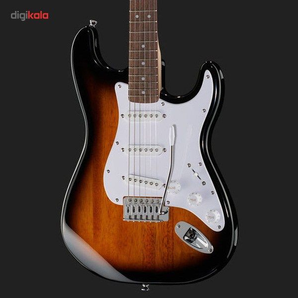 گیتار الکتریک فندر مدل Squier Bullet Strat with Tremolo Brown Sunburst