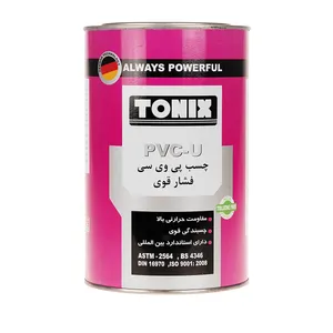 چسب پی وی سی فشار قوی تونیکس وزن 1 کیلوگرم