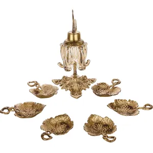 مجموعه هفت سین چشمه نور  کد C2764 به همراه چراغ رومیزی