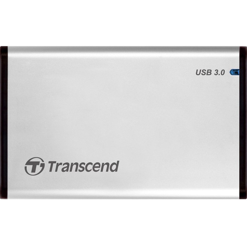 قاب اکسترنال هارددیسک 2.5 اینچ و حافظه اس اس دی USB 3.0 ترنسند مدل StoreJet 25S3