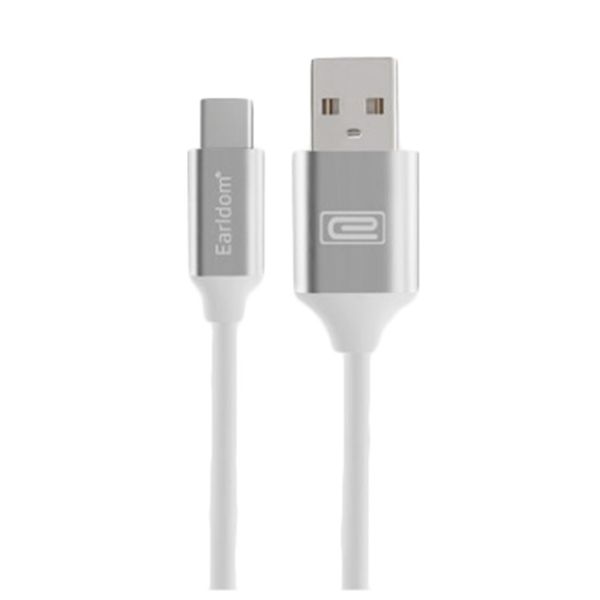 کابل تبدیل USB-C به microUSB ارلدام مدل EC-001C به طول 1 متر کابل تبدیل USB-C به microUSB ارلدام مدل EC-001C به طول 1 متر