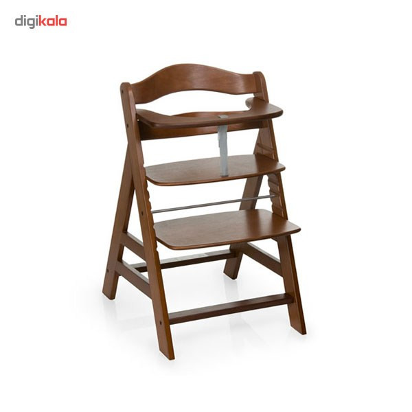 صندلی غذاخوری چوبی هاوک مدل Walnut